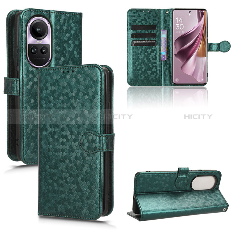 Funda de Cuero Cartera con Soporte Carcasa C01X para Oppo Reno10 5G