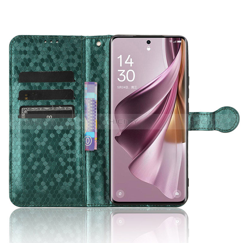 Funda de Cuero Cartera con Soporte Carcasa C01X para Oppo Reno10 5G