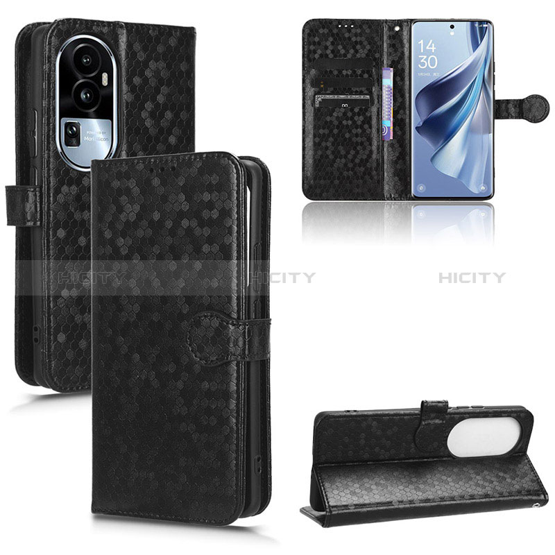 Funda de Cuero Cartera con Soporte Carcasa C01X para Oppo Reno10 Pro+ Plus 5G