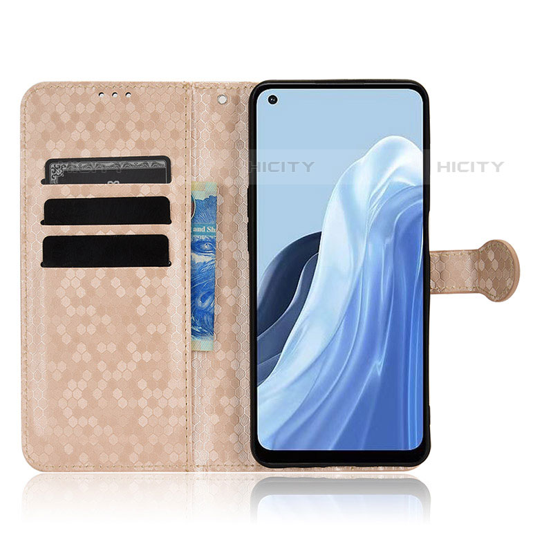 Funda de Cuero Cartera con Soporte Carcasa C01X para Oppo Reno7 A