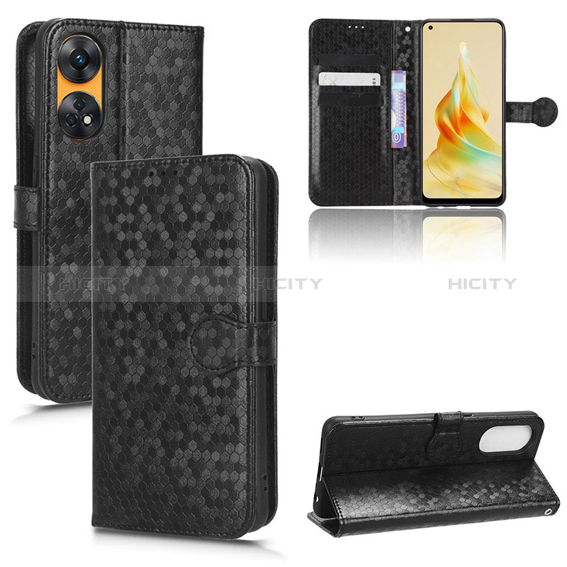 Funda de Cuero Cartera con Soporte Carcasa C01X para Oppo Reno8 T 4G