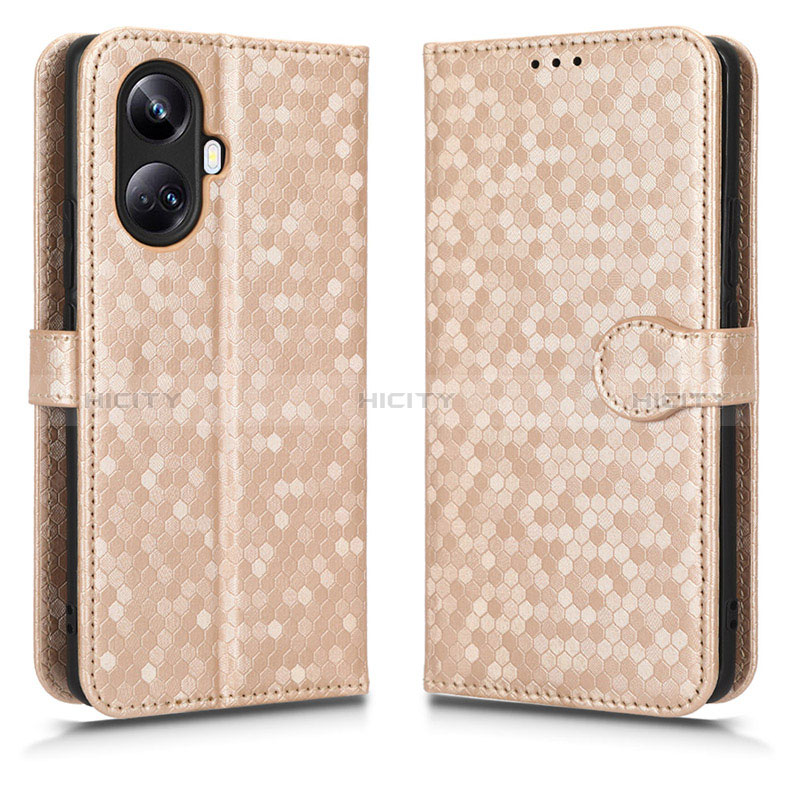 Funda de Cuero Cartera con Soporte Carcasa C01X para Realme 10 Pro+ Plus 5G