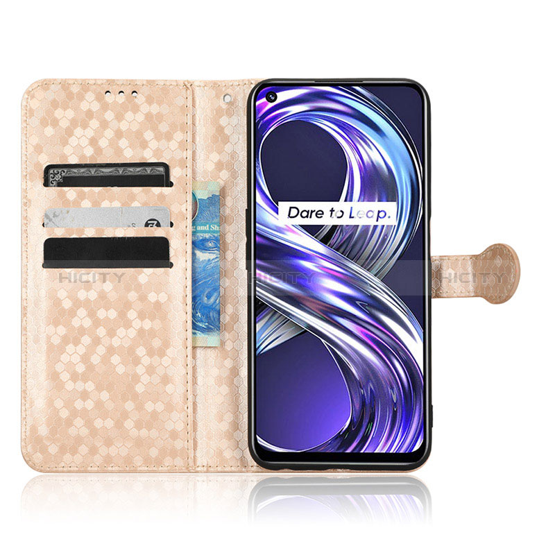 Funda de Cuero Cartera con Soporte Carcasa C01X para Realme 8i