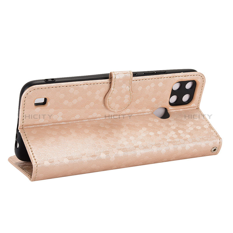 Funda de Cuero Cartera con Soporte Carcasa C01X para Realme C25Y