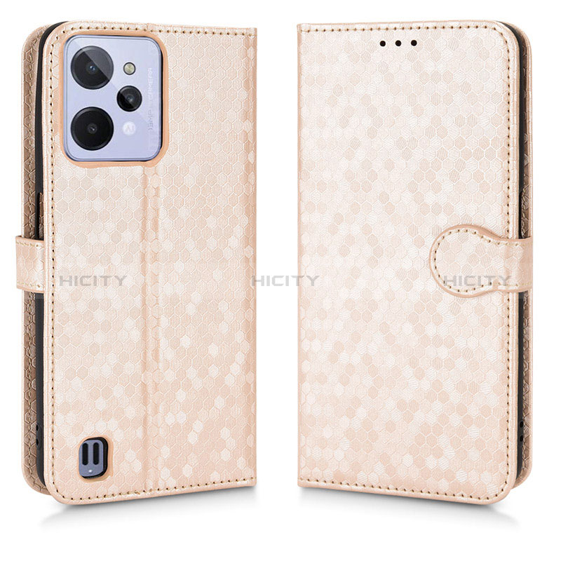 Funda de Cuero Cartera con Soporte Carcasa C01X para Realme C31