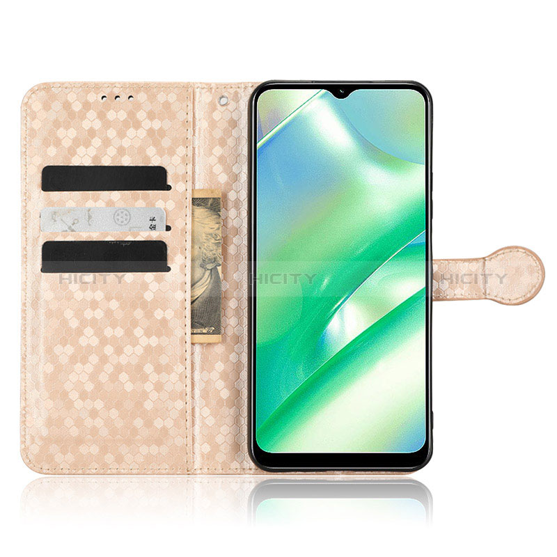 Funda de Cuero Cartera con Soporte Carcasa C01X para Realme C33 (2023)