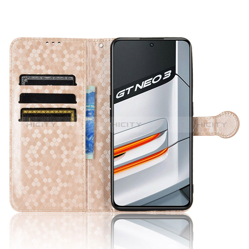 Funda de Cuero Cartera con Soporte Carcasa C01X para Realme GT Neo3 5G