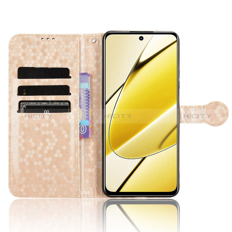 Funda de Cuero Cartera con Soporte Carcasa C01X para Realme V50s 5G