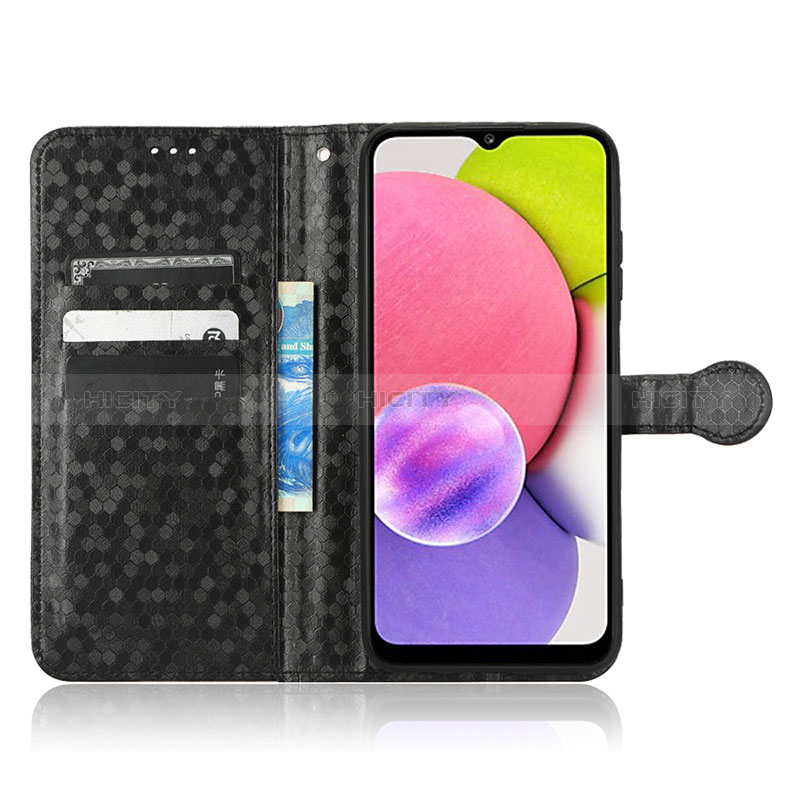 Funda de Cuero Cartera con Soporte Carcasa C01X para Samsung Galaxy A02s