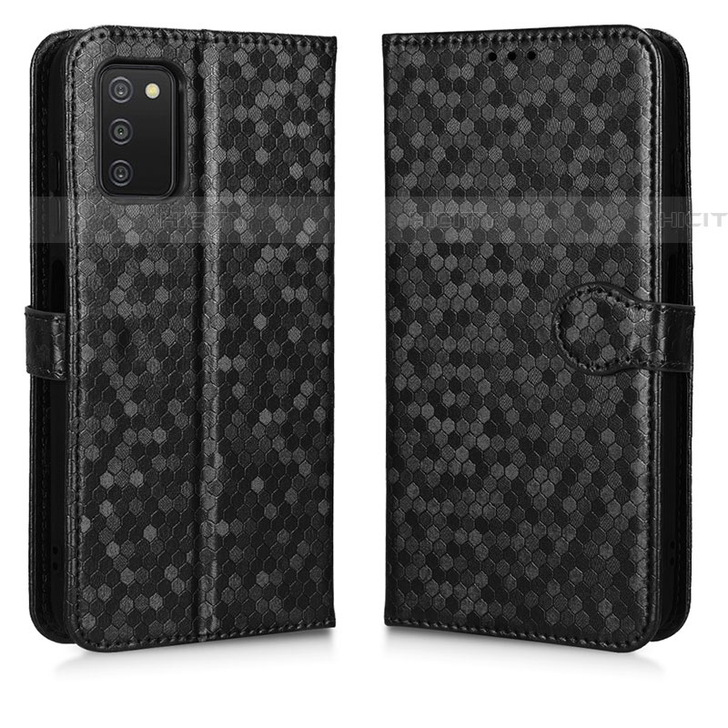 Funda de Cuero Cartera con Soporte Carcasa C01X para Samsung Galaxy A03s