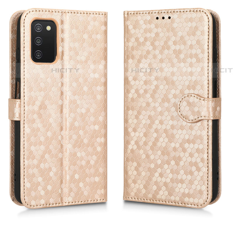 Funda de Cuero Cartera con Soporte Carcasa C01X para Samsung Galaxy A03s