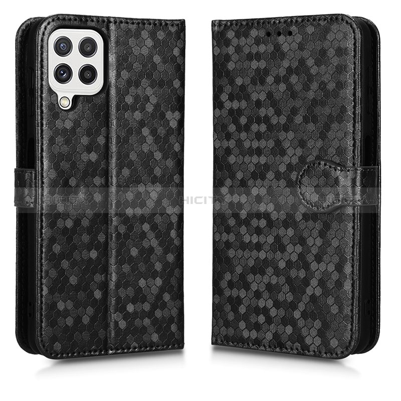 Funda de Cuero Cartera con Soporte Carcasa C01X para Samsung Galaxy A12