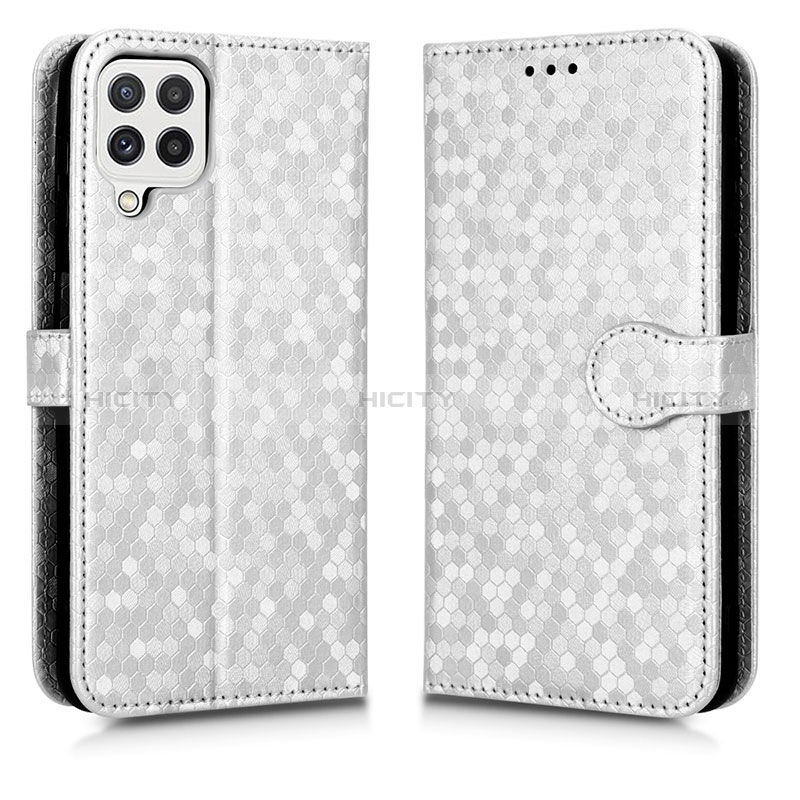 Funda de Cuero Cartera con Soporte Carcasa C01X para Samsung Galaxy A12