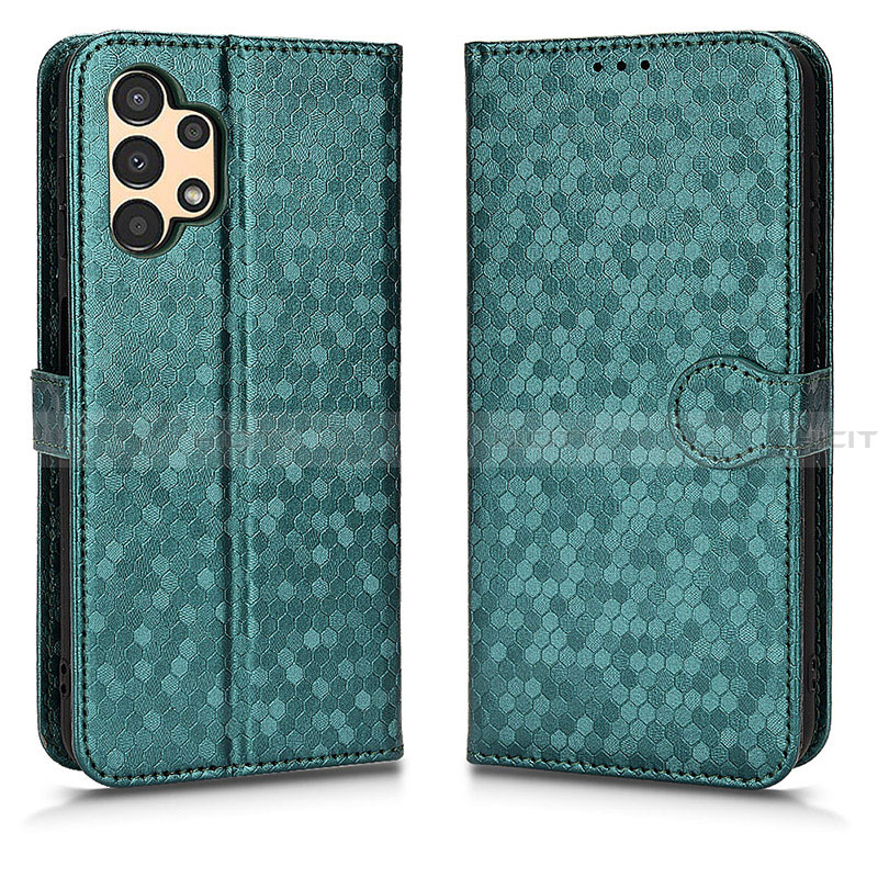 Funda de Cuero Cartera con Soporte Carcasa C01X para Samsung Galaxy A13 4G Verde