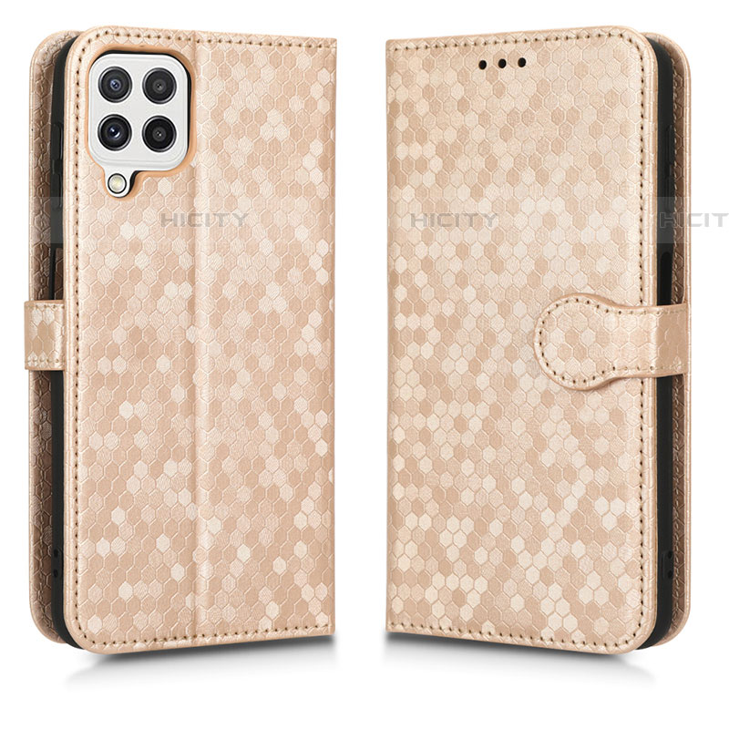 Funda de Cuero Cartera con Soporte Carcasa C01X para Samsung Galaxy F22 4G