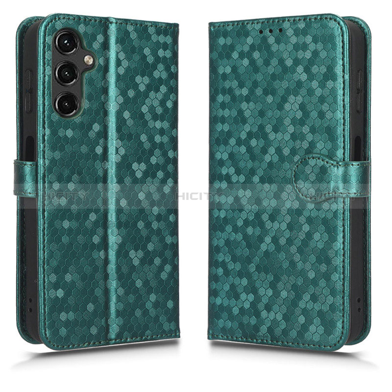 Funda de Cuero Cartera con Soporte Carcasa C01X para Samsung Galaxy Jump3 5G