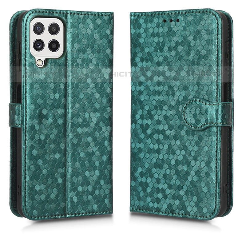 Funda de Cuero Cartera con Soporte Carcasa C01X para Samsung Galaxy M22 4G