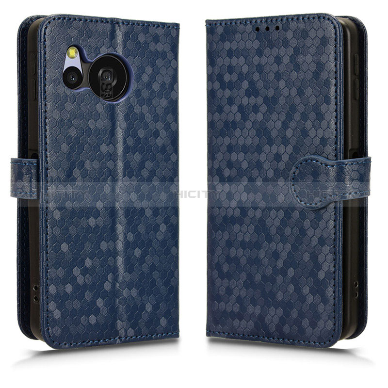 Funda de Cuero Cartera con Soporte Carcasa C01X para Sharp Aquos Sense8