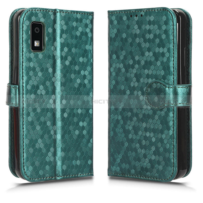 Funda de Cuero Cartera con Soporte Carcasa C01X para Sharp Aquos wish3