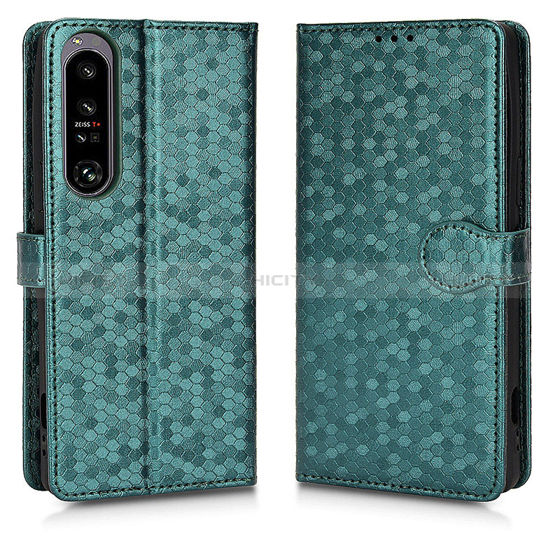 Funda de Cuero Cartera con Soporte Carcasa C01X para Sony Xperia 1 IV SO-51C