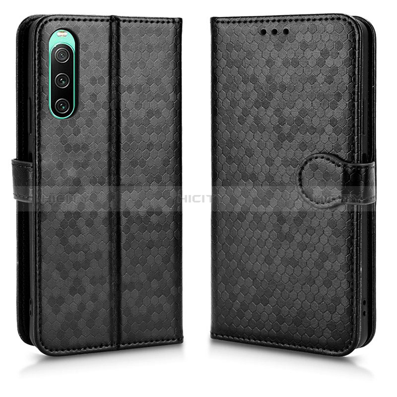 Funda de Cuero Cartera con Soporte Carcasa C01X para Sony Xperia 10 IV SO-52C