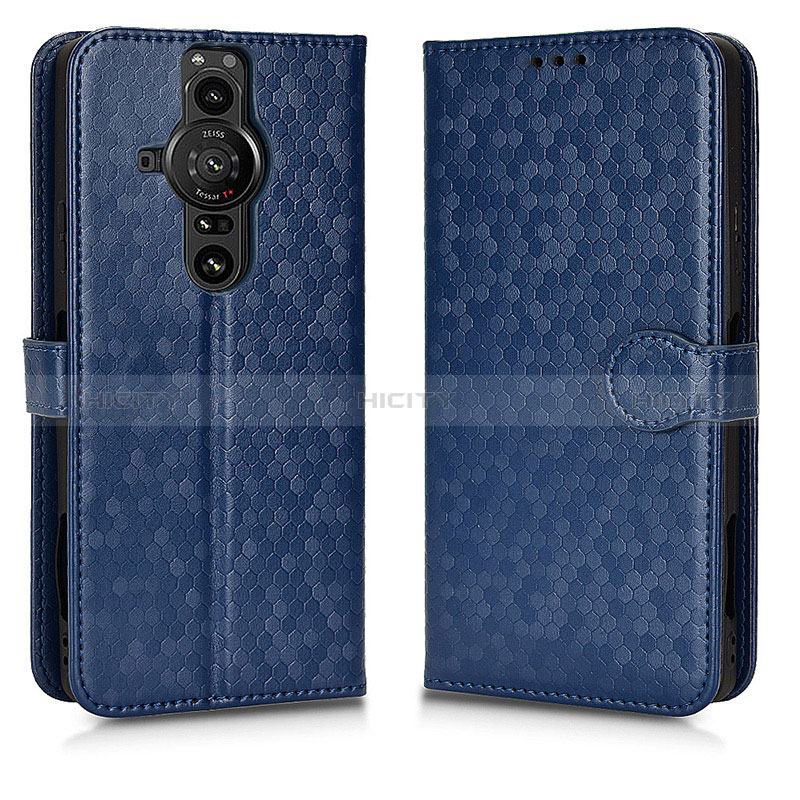 Funda de Cuero Cartera con Soporte Carcasa C01X para Sony Xperia PRO-I