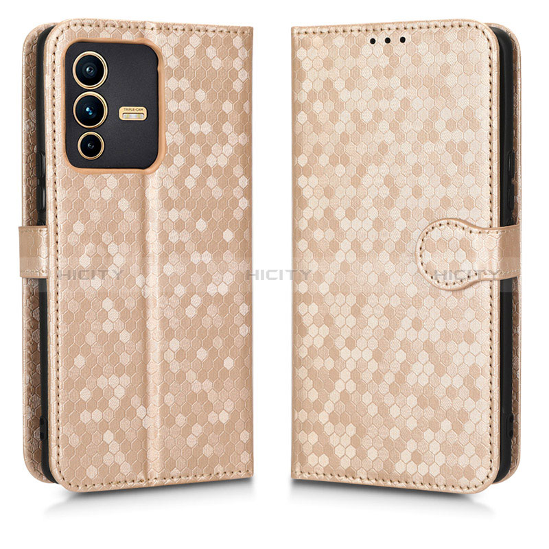 Funda de Cuero Cartera con Soporte Carcasa C01X para Vivo V23 5G