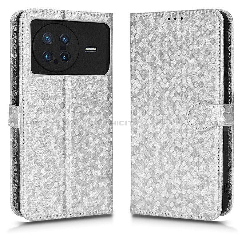 Funda de Cuero Cartera con Soporte Carcasa C01X para Vivo X Note