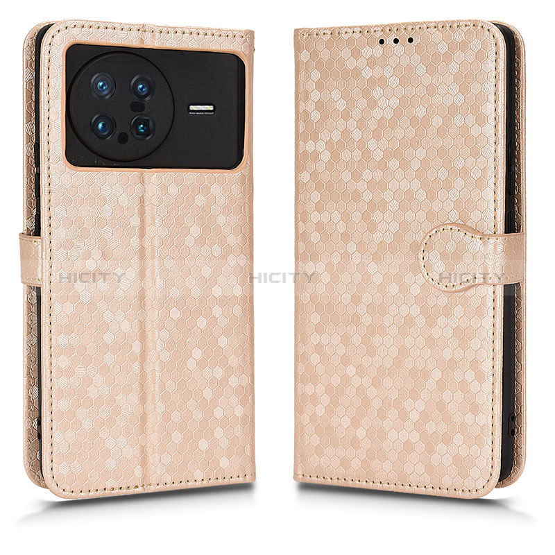 Funda de Cuero Cartera con Soporte Carcasa C01X para Vivo X Note