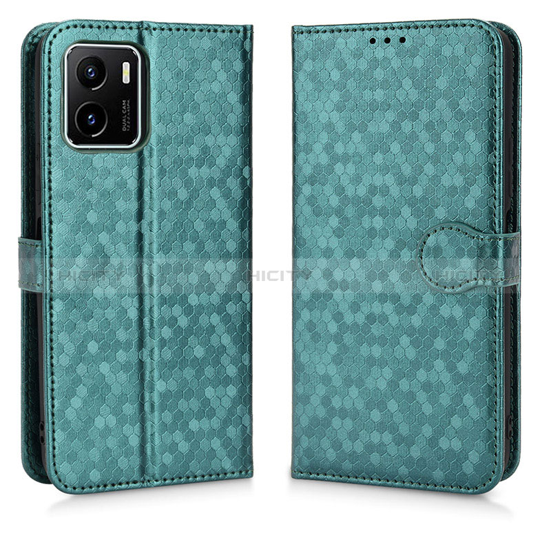 Funda de Cuero Cartera con Soporte Carcasa C01X para Vivo Y10