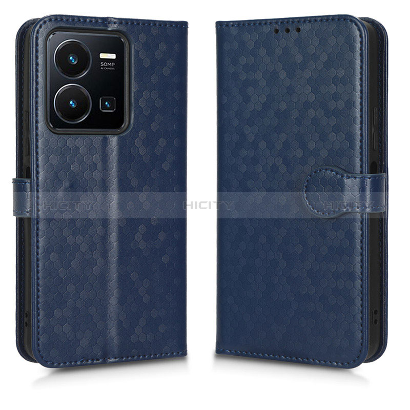 Funda de Cuero Cartera con Soporte Carcasa C01X para Vivo Y35 4G