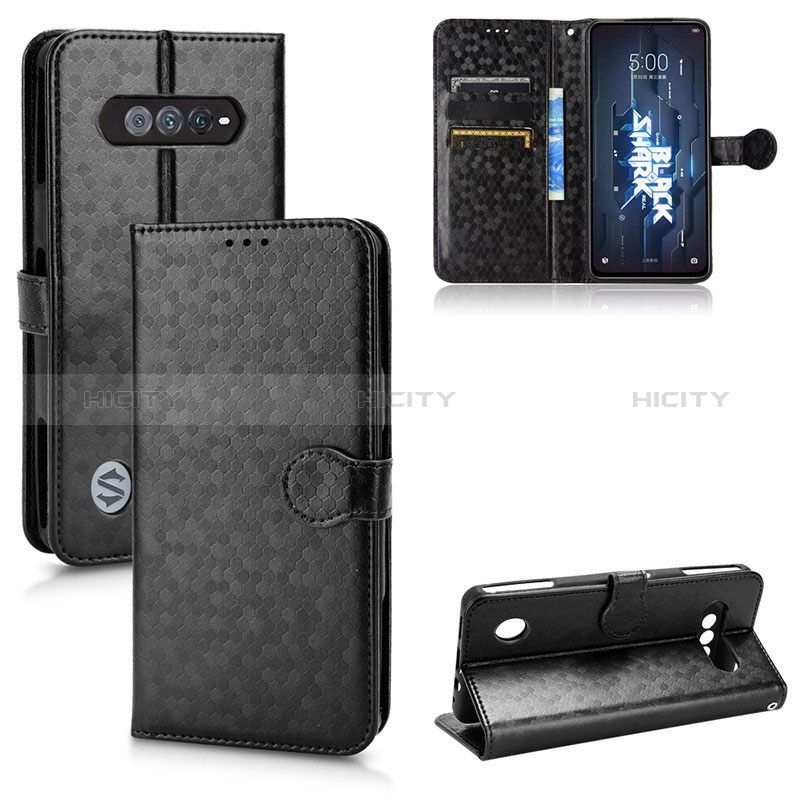 Funda de Cuero Cartera con Soporte Carcasa C01X para Xiaomi Black Shark 4S 5G