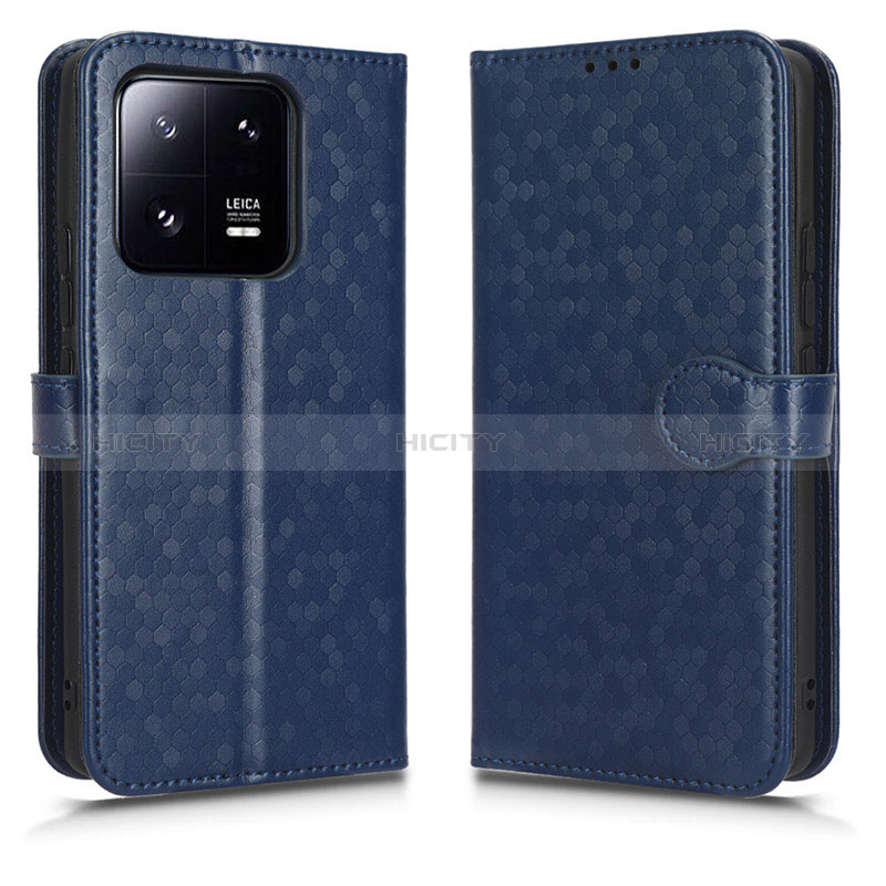 Funda de Cuero Cartera con Soporte Carcasa C01X para Xiaomi Mi 13 Pro 5G Azul