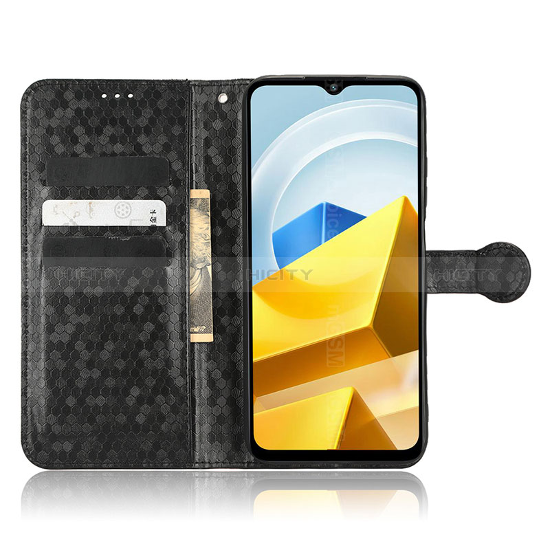 Funda de Cuero Cartera con Soporte Carcasa C01X para Xiaomi Poco M5 4G