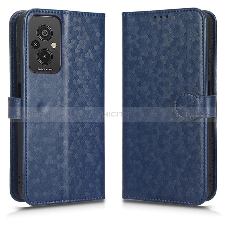 Funda de Cuero Cartera con Soporte Carcasa C01X para Xiaomi Redmi 11 Prime 4G Azul