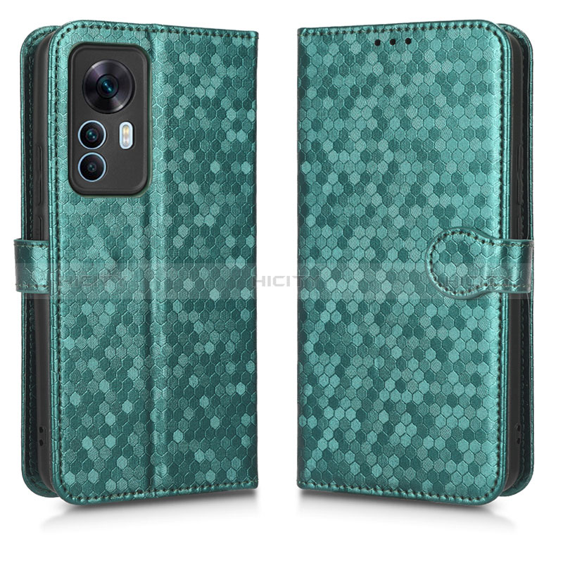 Funda de Cuero Cartera con Soporte Carcasa C01X para Xiaomi Redmi K50 Ultra 5G Verde