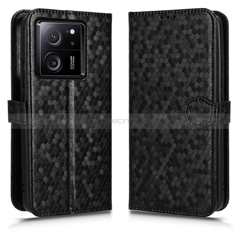 Funda de Cuero Cartera con Soporte Carcasa C01X para Xiaomi Redmi K60 Ultra 5G Negro