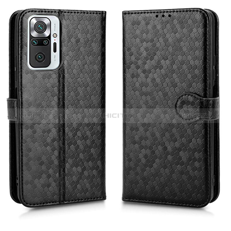 Funda de Cuero Cartera con Soporte Carcasa C01X para Xiaomi Redmi Note 10 Pro 4G