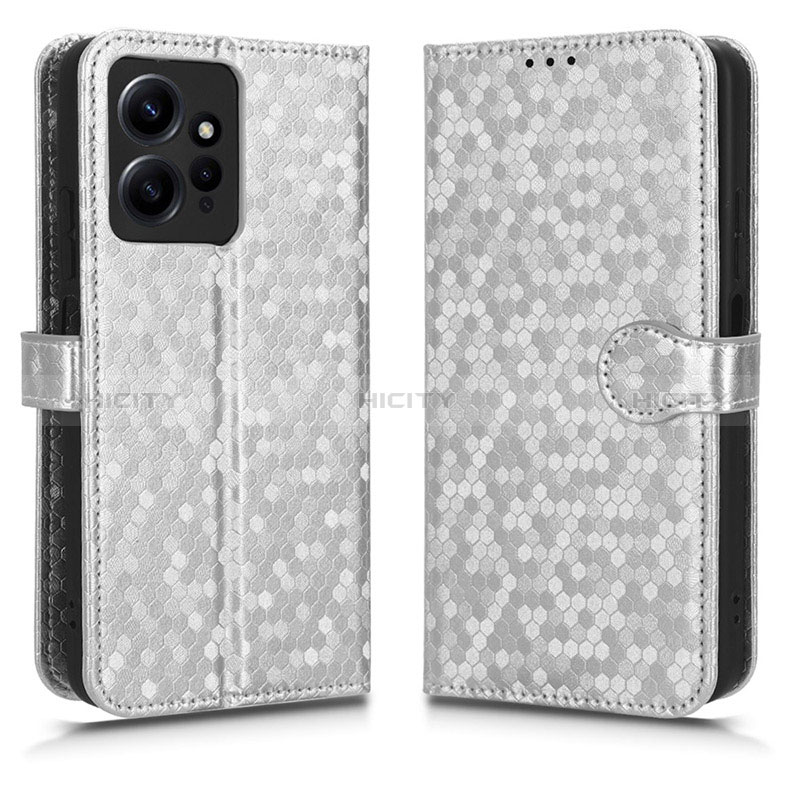 Funda de Cuero Cartera con Soporte Carcasa C01X para Xiaomi Redmi Note 12 4G Plata