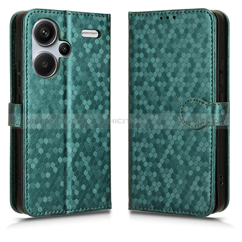 Funda de Cuero Cartera con Soporte Carcasa C01X para Xiaomi Redmi Note 13 Pro+ Plus 5G