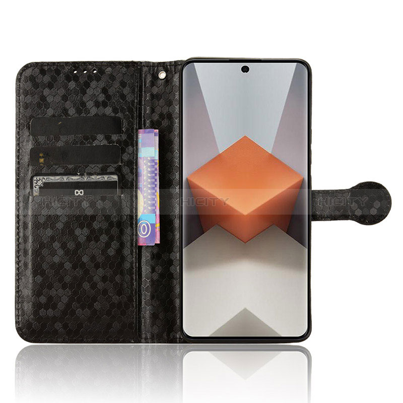 Funda de Cuero Cartera con Soporte Carcasa C01X para Xiaomi Redmi Note 13 Pro+ Plus 5G