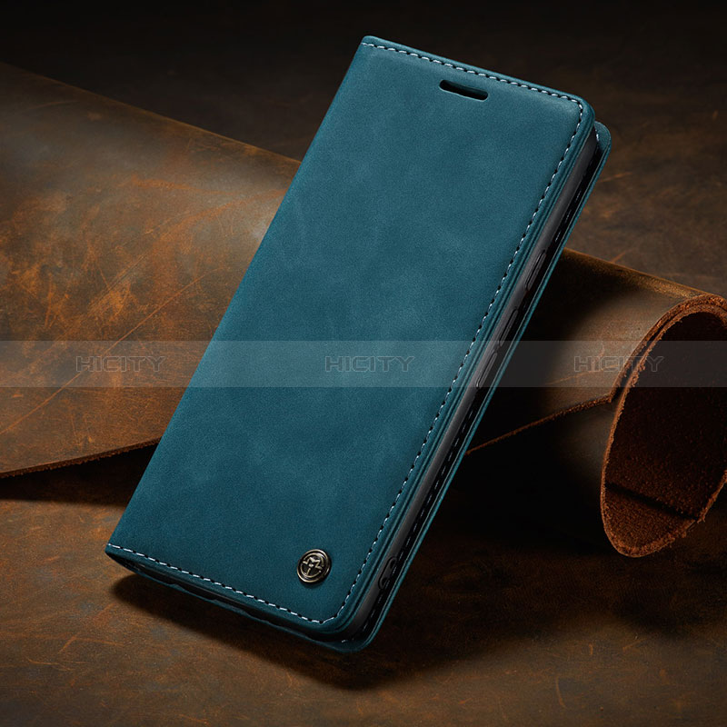 Funda de Cuero Cartera con Soporte Carcasa C02S para Google Pixel 6a 5G Azul