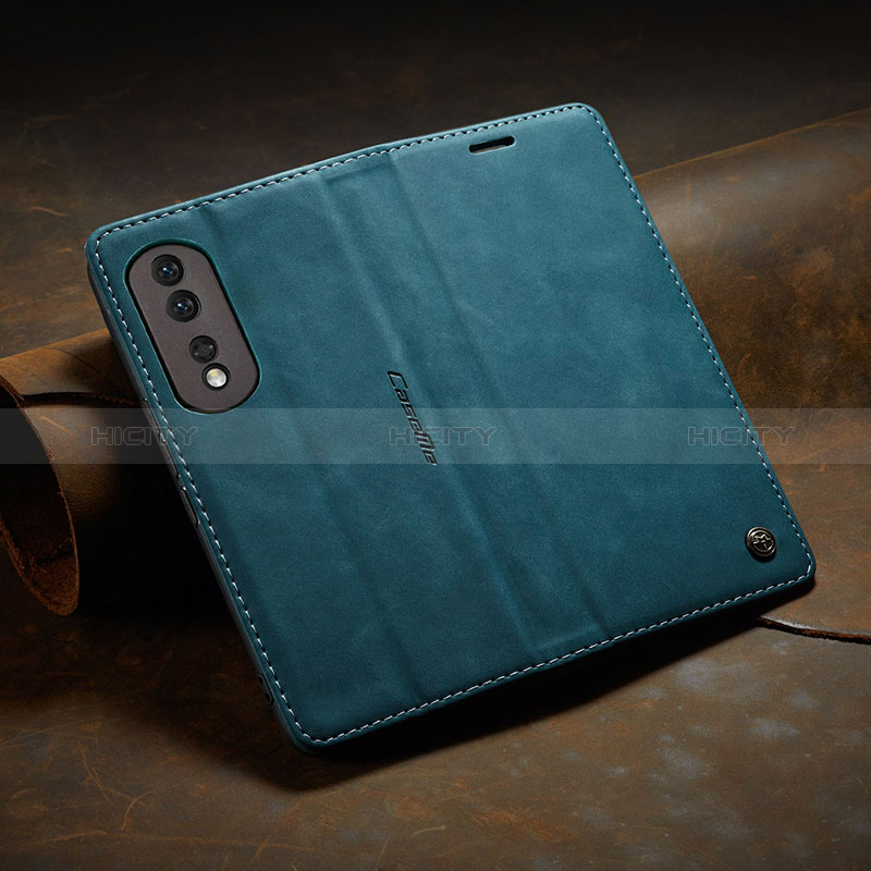 Funda de Cuero Cartera con Soporte Carcasa C02S para Huawei Honor 80 5G