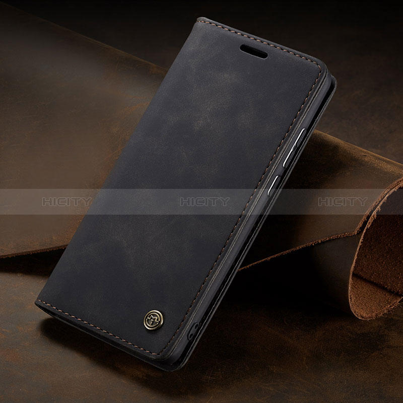 Funda de Cuero Cartera con Soporte Carcasa C02S para Huawei P40 Negro