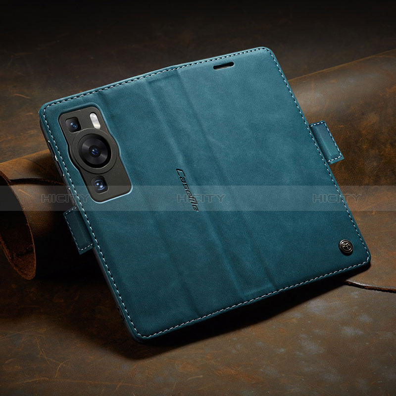 Funda de Cuero Cartera con Soporte Carcasa C02S para Huawei P60