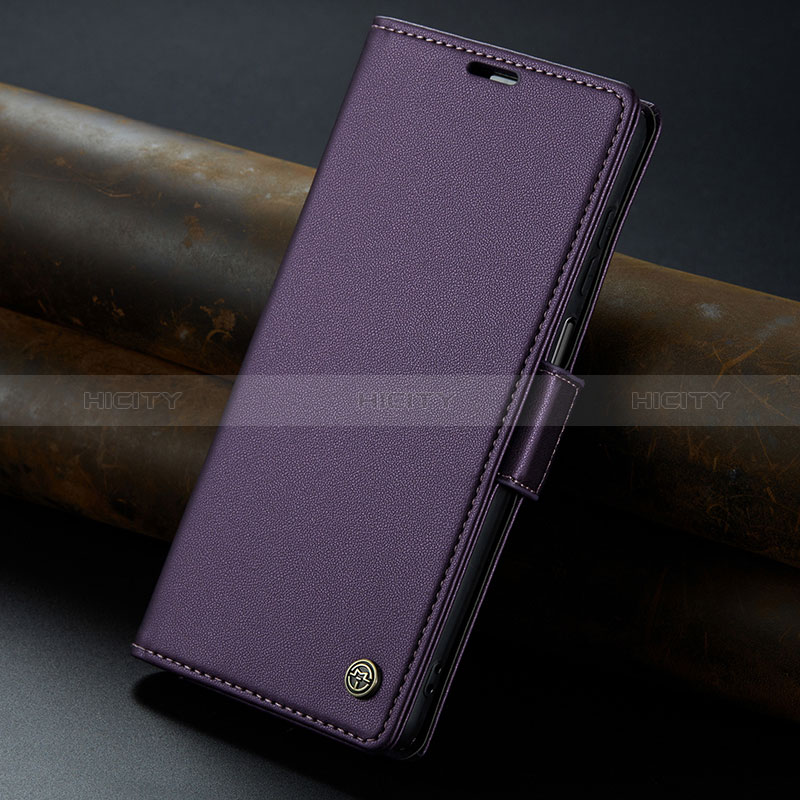 Funda de Cuero Cartera con Soporte Carcasa C02S para Motorola Moto G Stylus (2023) 4G Morado