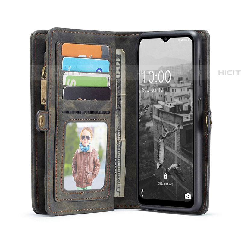 Funda de Cuero Cartera con Soporte Carcasa C02S para Samsung Galaxy A04s