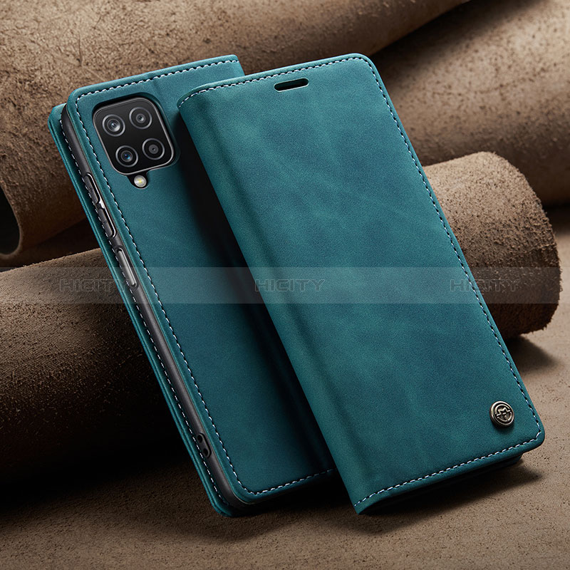 Funda de Cuero Cartera con Soporte Carcasa C02S para Samsung Galaxy A12 Nacho