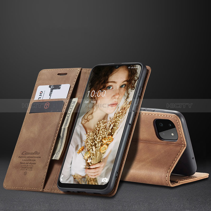 Funda de Cuero Cartera con Soporte Carcasa C02S para Samsung Galaxy A22s 5G