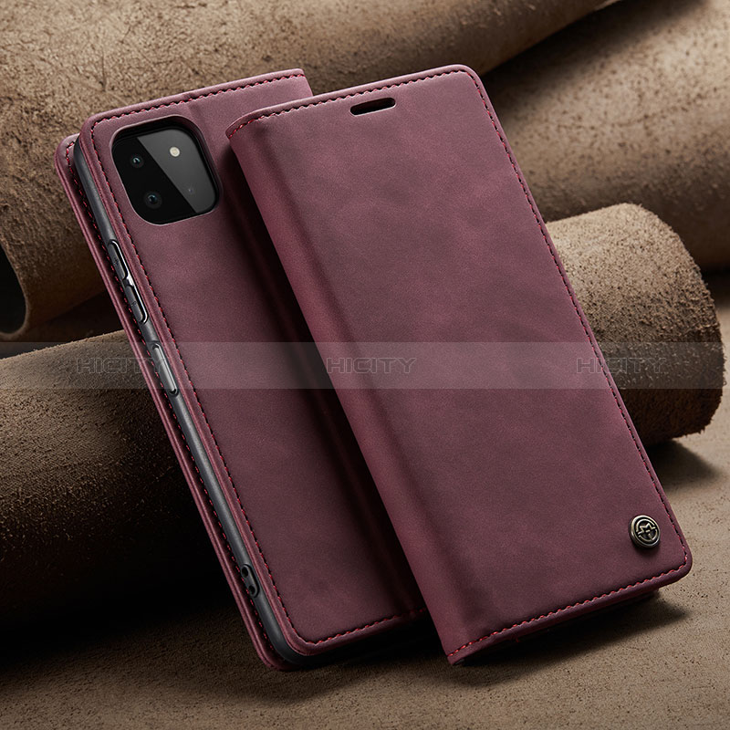 Funda de Cuero Cartera con Soporte Carcasa C02S para Samsung Galaxy A22s 5G